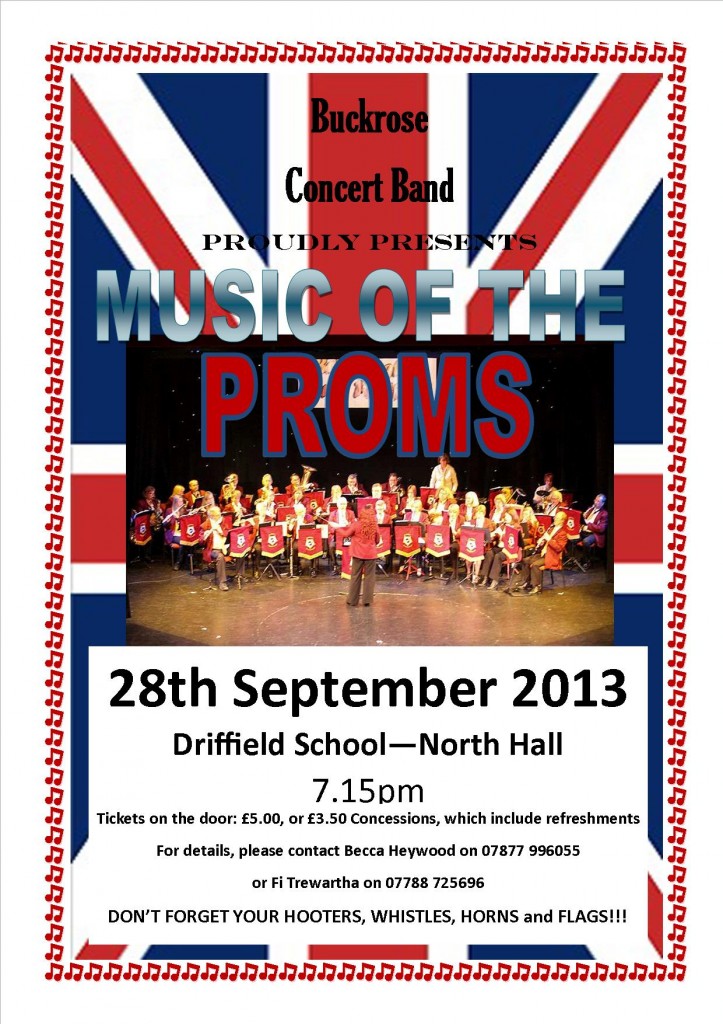 Prom concert poster